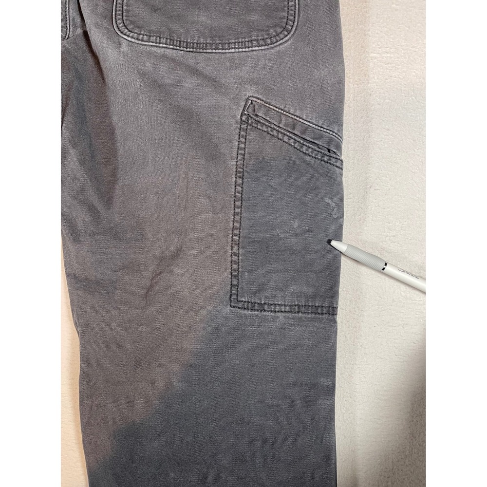 Carhartt Rugged Flex Relaxed Fit Canvas Double Front Utility Work Pants 34x32 - Picture 5 of 15